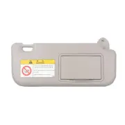 RIGHT Sun Visor Panel & Makeup Mirror GRAY For 14-2017 Toyota Corolla E160/E170 (for: Toyota)