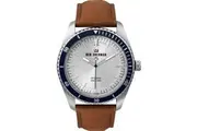 Ben Sherman Men's Watch WBS114UT Leather Strap Stainless Steel Quartz Watch