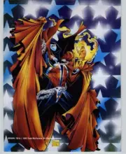 1992 Todd McFarland's Spawn Image Comics Wizard Magazine Comic Book Poster Art