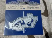 ORNAMENTAL MERRY CHRISTMAS DIE ETL269 Tattered Lace
