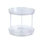 Storage Case Space-saving Wide Application Rotatable Clear Pantry Container Pet