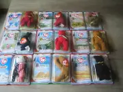 2000 Ty Teenie Beanie Babies McDonald's (9) Unopened Packages ERROR Beanies Rare