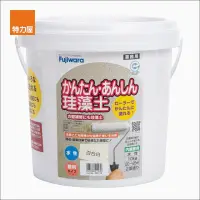 在飛比找momo購物網優惠-【特力屋】日本製簡單安心硅藻土塗料10kg百合白