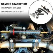For YAMAHA TRACER 9 GT Carbon Motorcycle Steering Stabilizer Damper Stand Kit