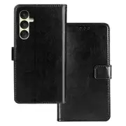 IDEWEI Shockproof Phone Case for Samsung Galaxy A35 5G Case PU Leather Wallet Phone Cover