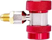 R134A Adapter | Quick Coupler Adapter,Quick Precise Adjustable Connector for Automotive Auto RV Use