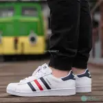 【正品】ADIDAS SUPERSTAR 愛迪達三葉草紅藍白 復古休閒百搭滑板鞋S79208男女鞋