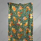 Charmander Fleece Blanket Home Decor Throw Blanket Japanese Anime Blanket Fire