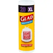 Glad Kitchen Tidy Bag Wavetop X-Large 20 pack