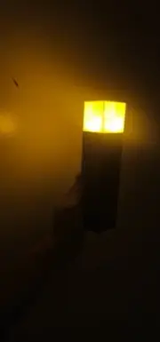 3D Prined Minecraft Torch