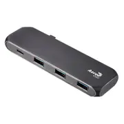 Aerocool Slimline USB Type C Multifunction Hub and Dock (USB 3.0, Card Reader, Type C)