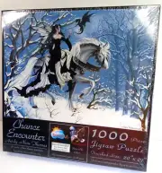 SunsOut Chance Encounter Fantasy Fairies Jigsaw Puzzle 1000pc Nene Thomas Art BN