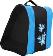 3 Layers Roller Skate Backpack, Nylon Skates Standard Roller Skate Bag, Large Capacity Skate Bag for Girls Boys