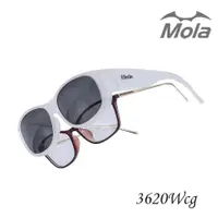 在飛比找ETMall東森購物網優惠-MOLA摩拉近視外掛式偏光太陽眼鏡 UV400 POLARI