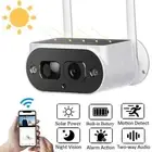 4MP Wireless WIFI Outdoor Home CCTV Security Camera Battery Solar Powered Night
