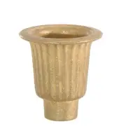 B&P Lamp Cast Brass Candle Cup, 1 1/2" Ht.