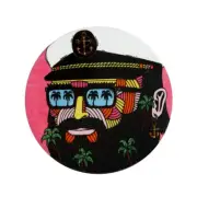 Mulga The Artist 10.5cm Round Ceramic Cup Coaster Captain Maxwell & Williams