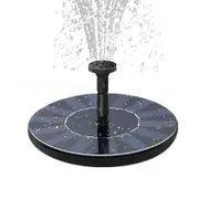 Mini Floating Solar Powered Fountain for Outdoor Garden Decoration Photo Color