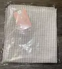 Decocrated Table Runner Olive White Ticking Stripe Cotton 59x16 NWT Tablecloth
