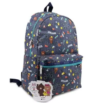 新款熱銷 LeSportsac x Line Friends 牛仔熊大 8266 旅行雙肩降落傘防水後背包 7990 限量