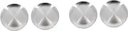Sets Stainless Steel Steak Disk Easy-Clean Household Tray Versatile Fruit Plate for Kitchen Restaurant Pcs