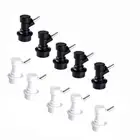 5x Ball Lock Cornelius Style Brew Kegs Repair DISCONNECTS Gas + liquid FP