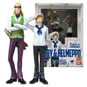 BANDAI Figuarts ZERO ONE PIECE Koby & Helmeppo Action Figure Marine Japan New
