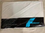 Vintage Fieldcrest White Fitted Sheet Size Double for 54 x 75 inch mattress NOS