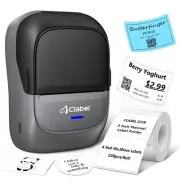 CLABEL Label Maker Machine with Tape: 221B Inkless Label Printer 2 Inch Porta...