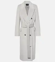 [Joseph] Joseph Clichy wool-blend coat AU 8 grey
