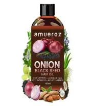 Amueroz Onion Black Seed Hair Oil for Hair Growth & Anti Dandruff 60 ml