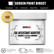 Foil Resistant Additive For Screen Printing With Plastisol Ink