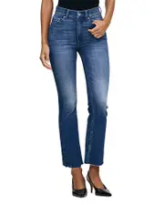 DL1961 Bridget Bootcut High Rise Instasculpt Crop Jeans in Hulton