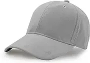 [UltraKey] Suede Baseball Cap, Unisex Suede Leather Adjustable Plain Hat Baseball Cap