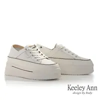 在飛比找momo購物網優惠-【Keeley Ann】厚底懶人休閒鞋(白色37603224