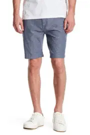 Men's Volcom Lowell Chinos Khakis Walk Shorts Smokey Blue Size 32