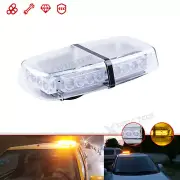 Amber Durable Waterproof Amber Yellow 24 LED Roof top Strobe Flash Warning Light