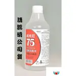 【公司貨】威肯尼 75%酒精消毒液 500CC 75酒精 醫用酒精 噴頭 熊賀康醫材