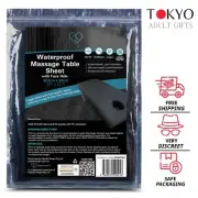 Waterproof Massage Sheet with Facehole for Spa Massage Table or Nuru Massage