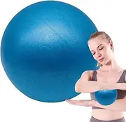 Small Yoga Ball | Frosted Portable Stability Ball - 5.91 Inch Hip Raising Home Gym Equipment for Gymnastics Improves Balance, Weight-Bearing