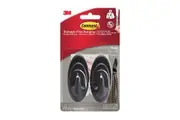 17086S Command Slate Terrace Hooks 1.3kg 2pk (One Colour) (One Size)