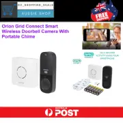 Orion Grid Connect Smart Wireless Doorbell Camera With Portable Chime FREE POST