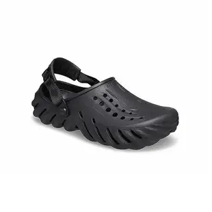 Crocs Echo Clog 男女 黑 輕量 防水 波波克駱格 洞洞鞋 卡駱馳 布希鞋 涼拖鞋 207937001