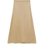 [Forte Forte] Forte Forte Satin Midi Skirt 0 NUMERIC NEUTRALS