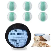 Pet Hair Remover and Laundry Ball Set Reusable Dog for Lint Catcher in Washing