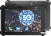 ST11-T Rugged Tablet 10.1 inch, Android 10 8GB RAM 256GB ROM Outdoor Tablet, 12000mAh Large Capacity Battery, 5MP+13MP Camera, 4G Dual SIM Waterproof Tablets with 1D/2D Barcode