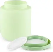 16.9oz/500g Plastic Containers Large Makeup Sample Storage Pot with Lid & Inner Liner for Lotion Cream Ointments DIY Makeup Travel - 1 Pcs