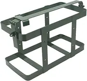 MotiveTech Jerry Can Holder Rack for Car Oil Drum Mounting System Detachable Metal Motorcycle Fuel Tank Support, 10L