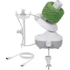 Electric Yarn Winder with Stepless Speed Control & Compact Design - 7oz Capacity