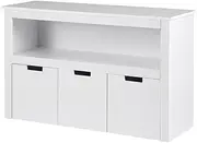 Keezi Kids Bookshelf 3 Drawers Storage Children Bookcase Toy Organiser Display